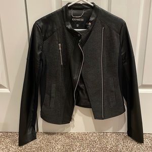 Express black jacket XS
